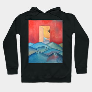 Oil Painting - "Stalker" Poster 2000 Hoodie